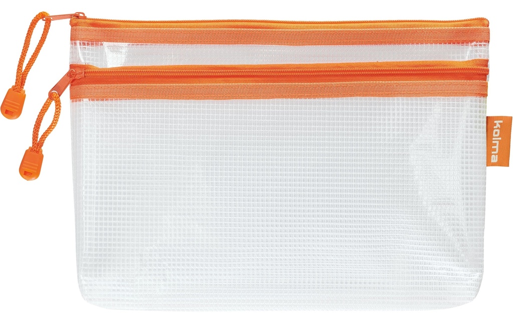KOLMA Pochette zippée Mesh 25x16cm