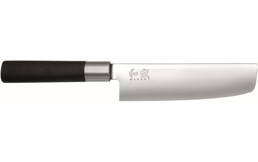 Kai Couteau de chef Wasabi Nakiri Noir