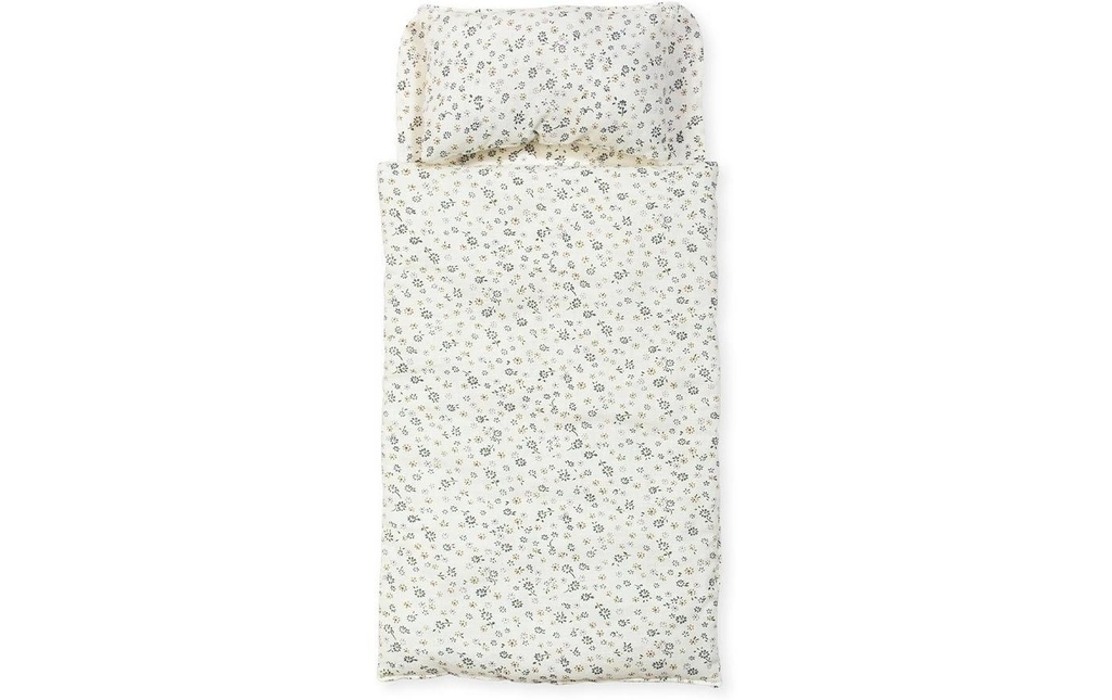 Pinolino Literie pour poussette de poupée et lit de poupée 'Blümchen' (petite fleur)