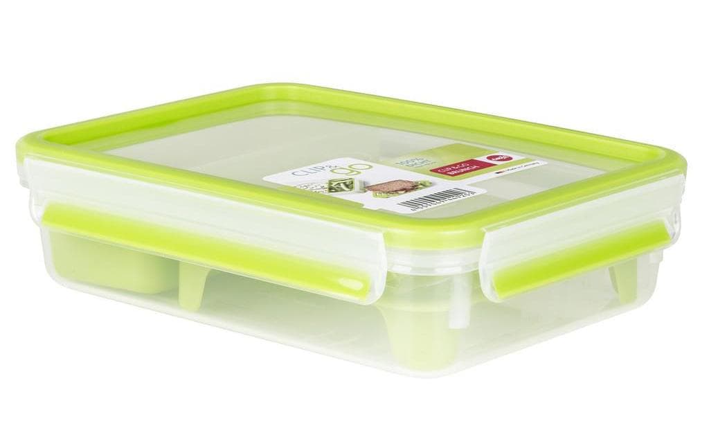 Emsa Boîte casse-croûte Clip & Go 1.2 l, Vert