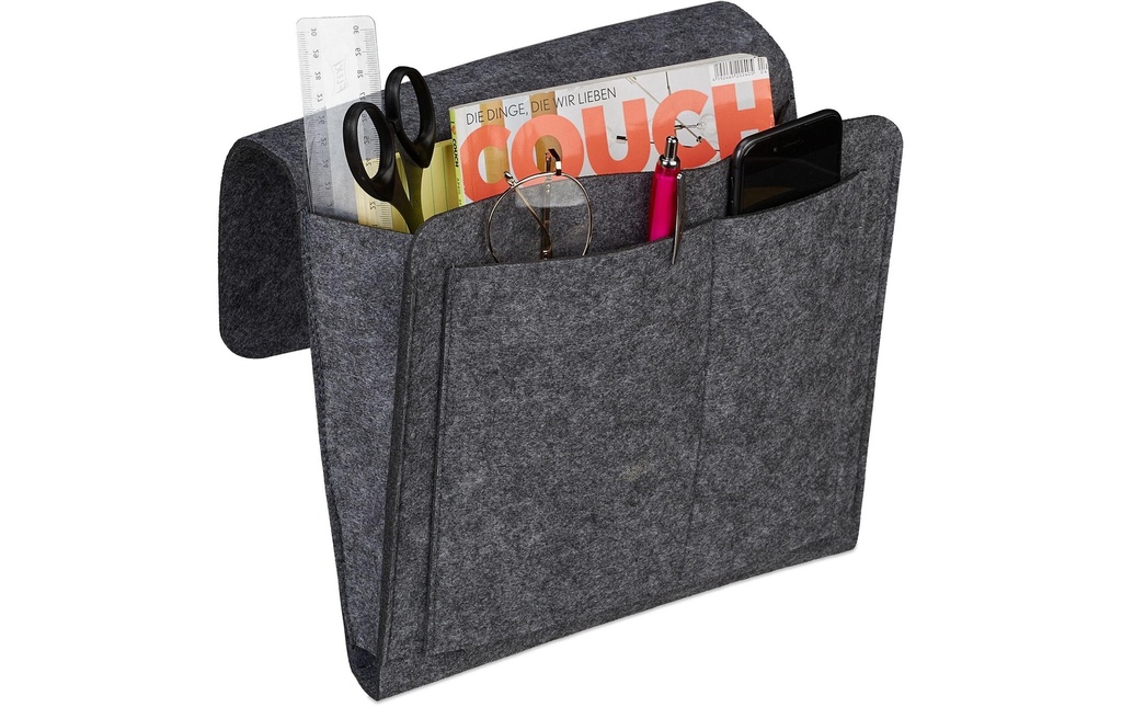 relaxdays Housse de rangement Anthracite