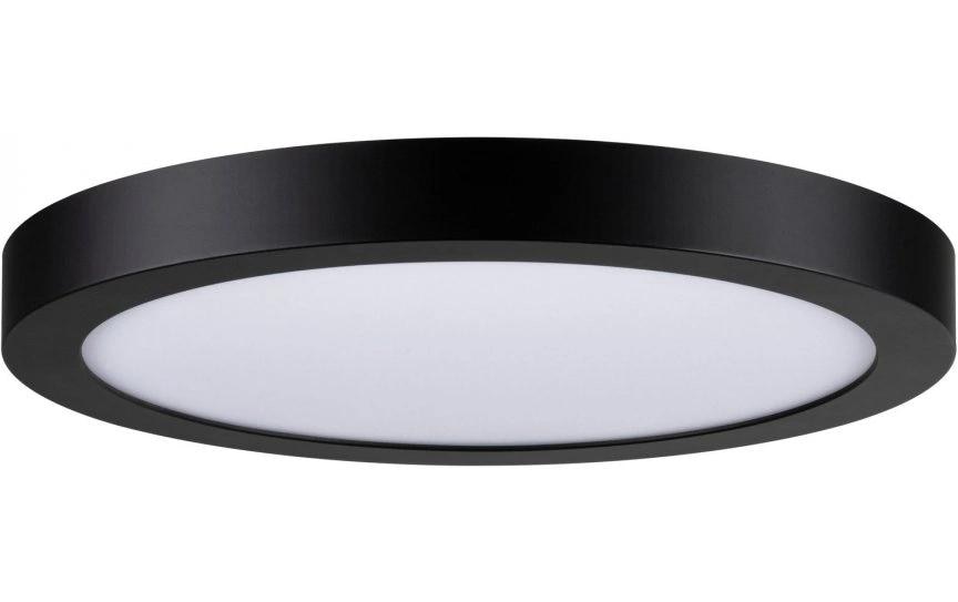 Paulmann Panneau LED Abia rond 300 mm Noir