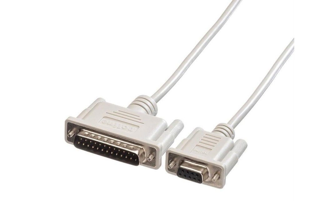 Diverse Câble adaptateur RS-232 DB9 - DB25 (f-m) 3 m