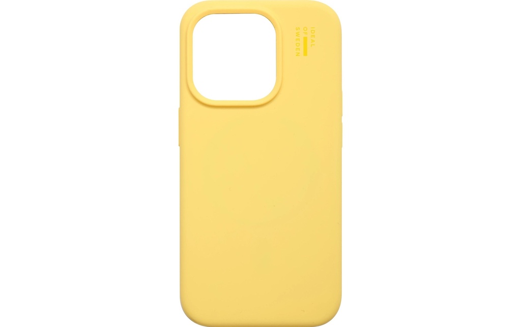 Ideal of Sweden Silicone Case Magsafe Soft Lemon iPhone 15 Pro Max