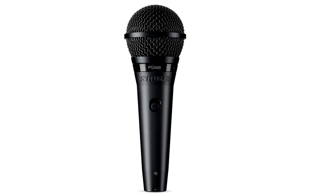 Shure Microphone PGA58-XLR-E 4.5m câble XLR/XLR inclus