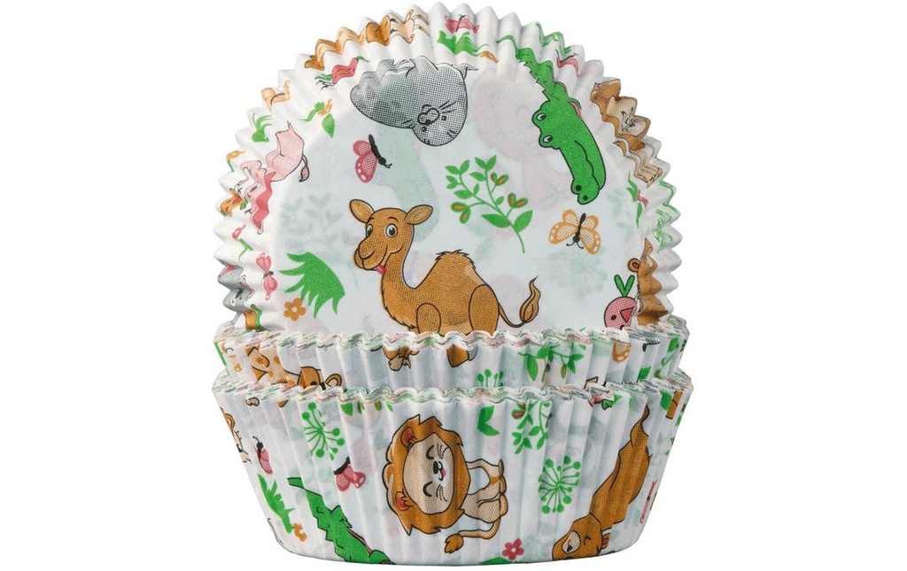 Demmler Moule à muffins Le monde animal 60 Pièce/s