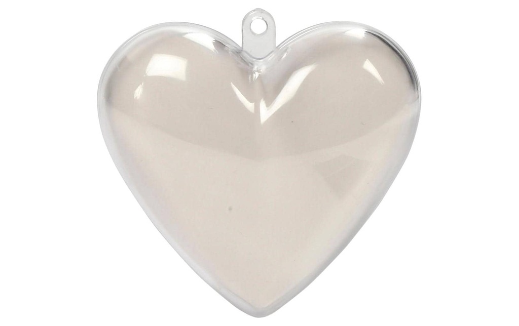 Creativ Company Moule en plastique Cœur 6,5 cm, 10 Pièce/s