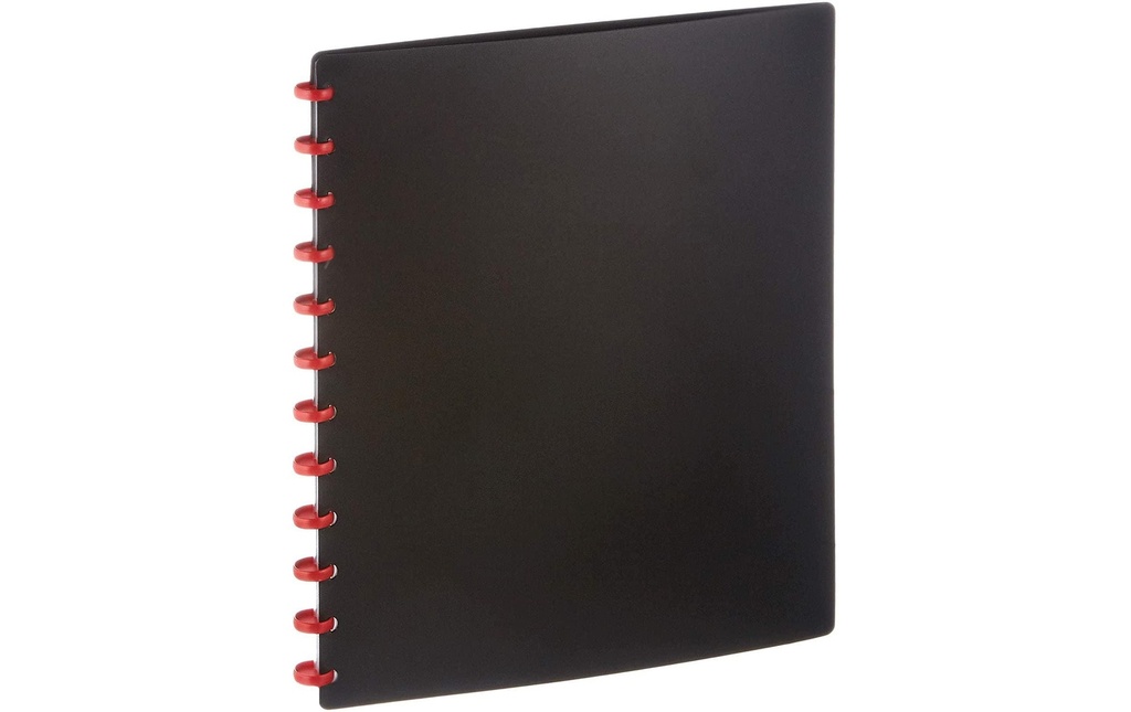 DURABLE Chemises de présentation Duralook Easy A4 Noir