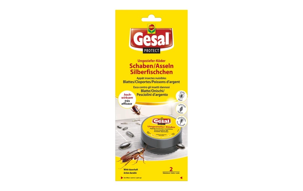 Gesal Appât antiparasitaire Protect 2 pièces