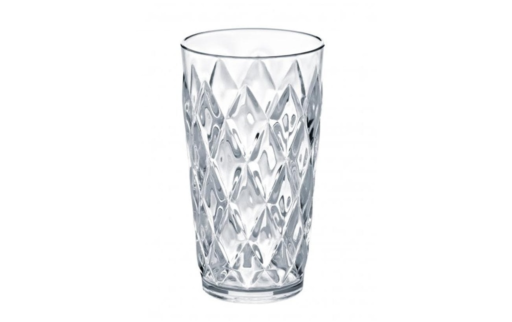 Koziol Gobelet Crystal L 450 ml, 1 pièce, Transparent