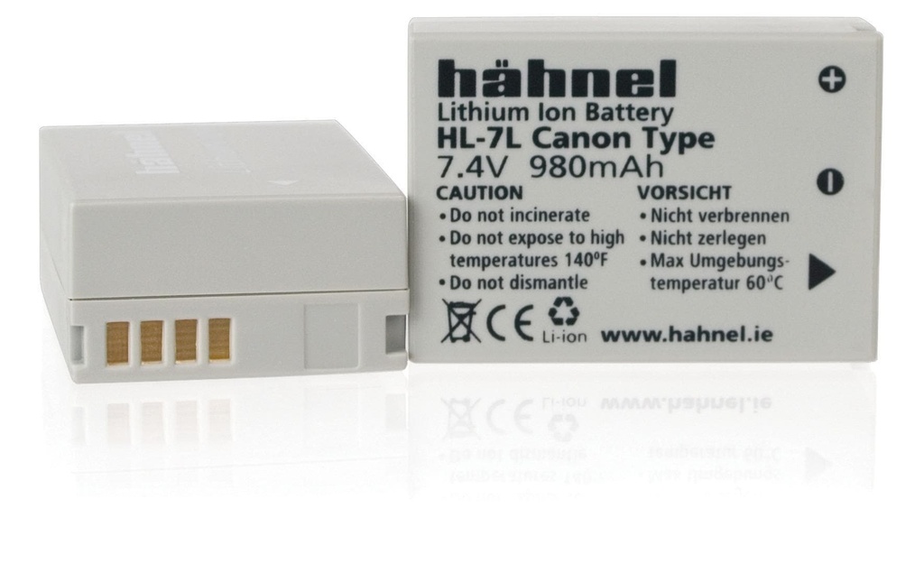 Hähnel Batterie pour Appareils photo numérique HL-7L