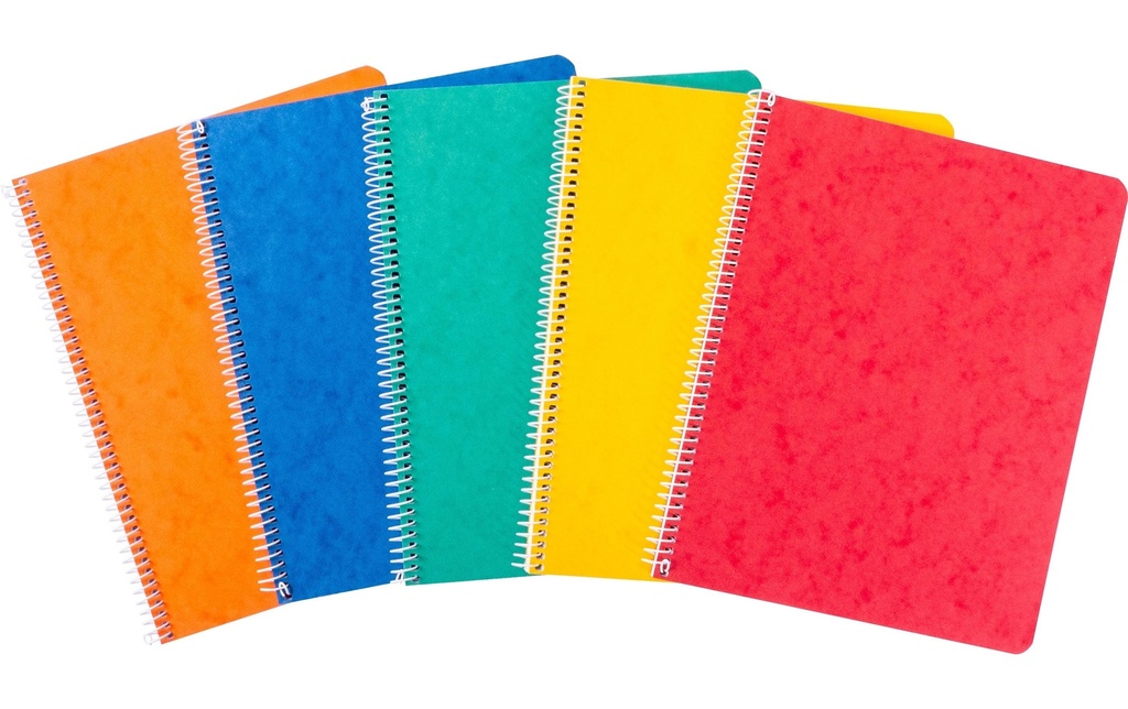 novooo. Bloc-notes E5, quadrillé 4 mm 70g assorti