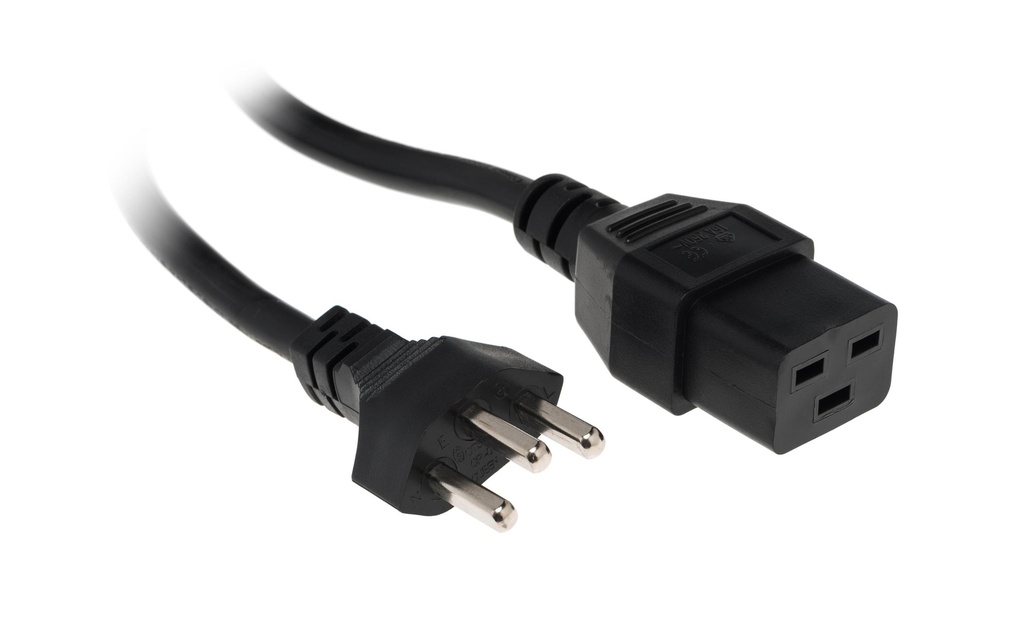 Diggelmann Câble réseau 2.5 m C19-T23