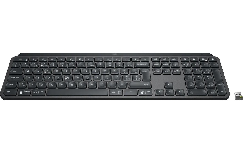 Logitech Clavier Mx Keys for Business Mise en page US