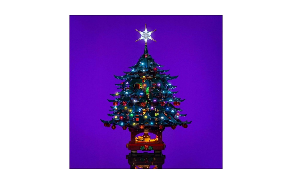 Light My Bricks Lumières-LED pour LEGO® 41843 Arbre de Noël familial