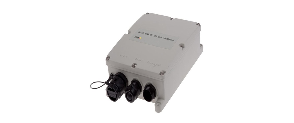 Axis Injecteur PoE+ 30W Outdoor Midspan