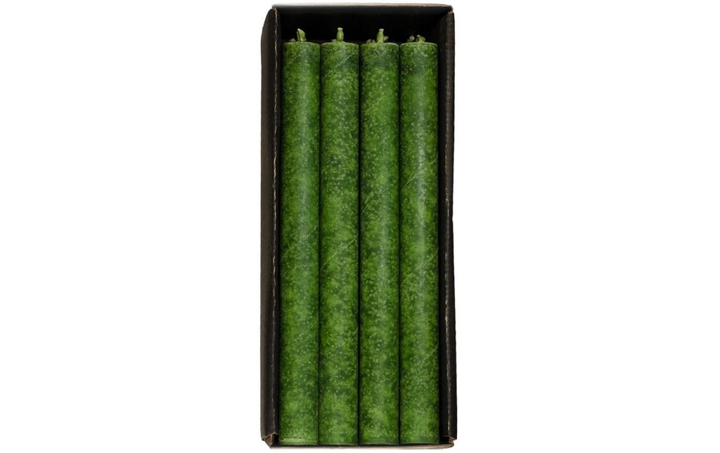 Schulthess Kerzen Bougie droite Olive 4 pièces, 24 x 2.2 cm