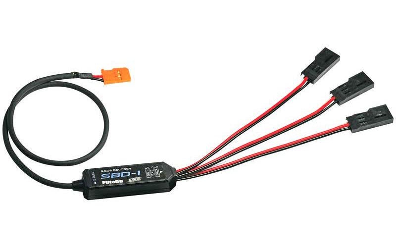 Futaba Décodeur SBD-1 avec câble de 600 mm