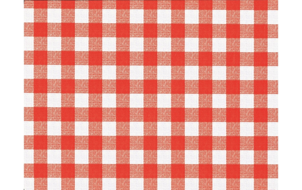 d-c-fix Nappe Manhattan Avanti Rond, Ø 150 cm, Rouge/Blanc