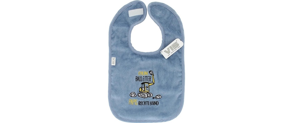 Very Important Baby Bavoir Chline chef de chantier 38 x 22 cm