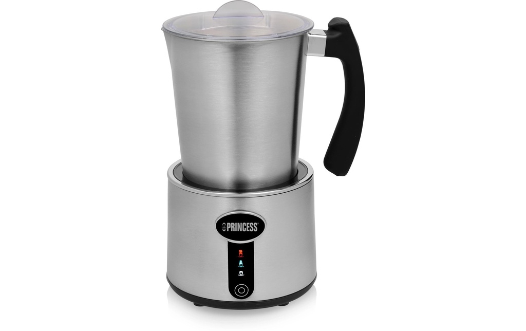 Princess Mousseur à lait pour la cuisson à induction 500 ml, Argenté
