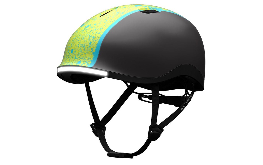 LUMOS Casque Nyxel Youth Noir/Vert, S