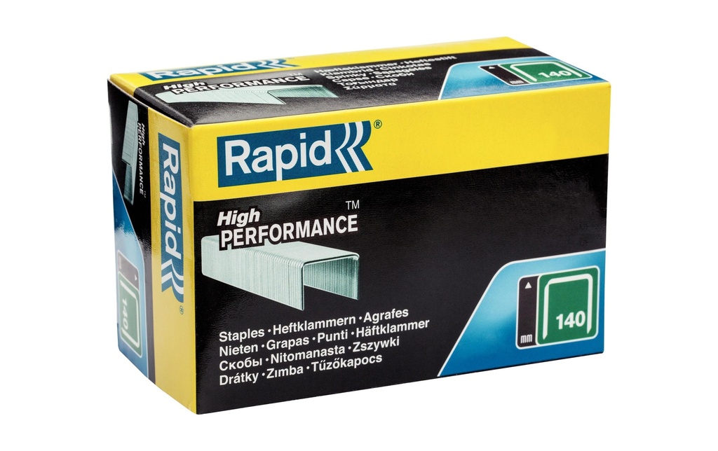 Rapid Agrafes fil fin Typ 140, 8 mm, 5000 pièces