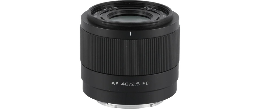Viltrox Longueur focale fixe AF 40mm F/2.5 FE – Sony E-Mount