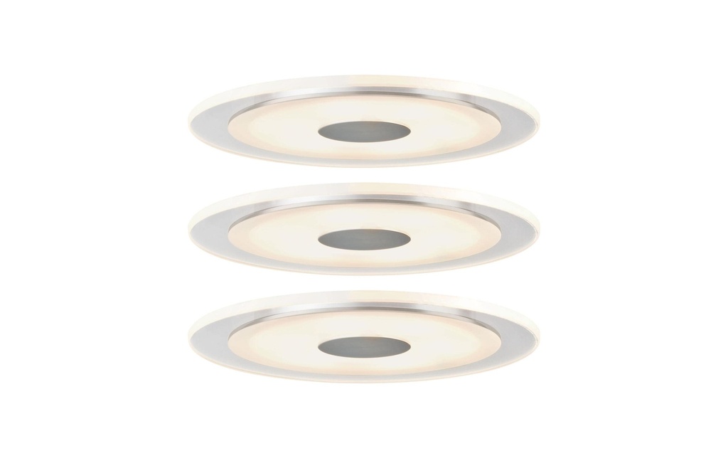 Paulmann Luminaire encastré Set de base LED Whirl 3x 6.9W