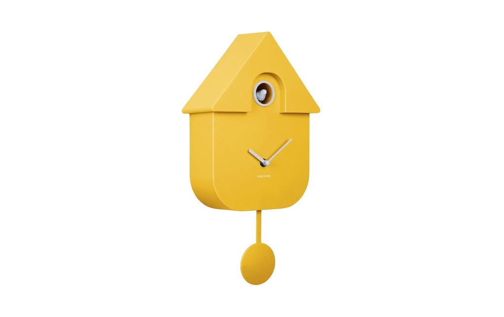 KARLSSON Horloge murale Coucou Bright Yellow