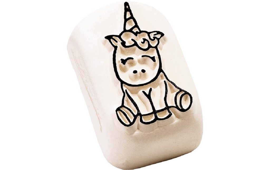 LaDot Tampon de tatouage Licorne Medium