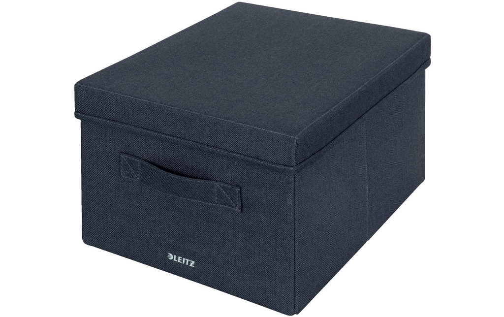 Leitz Boîte pliante Fabric Gris foncé, Lot de 2