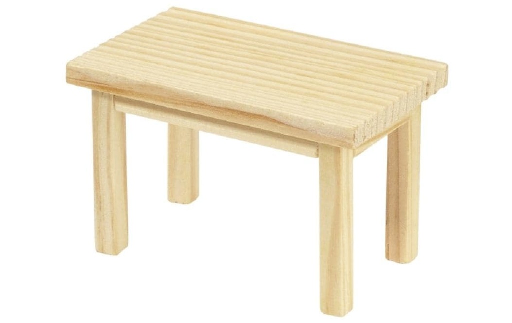 HobbyFun Mini-meubles Table 8 x 5 x 5 cm