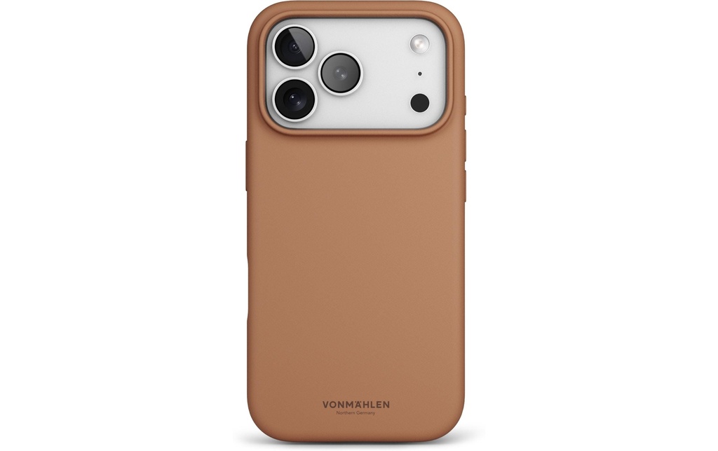 Vonmählen Coque arrière Soft Silicone iPhone 17 Pro Max Dark Cream