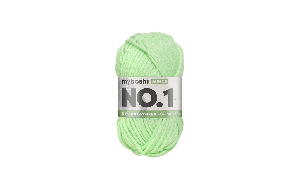 myBoshi Laine N°1 Menthe 50 g, 55 m