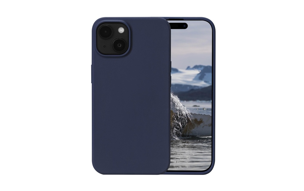 dbramante1928 Coque arrière Greenland iPhone 15 Plus Pacific Blue