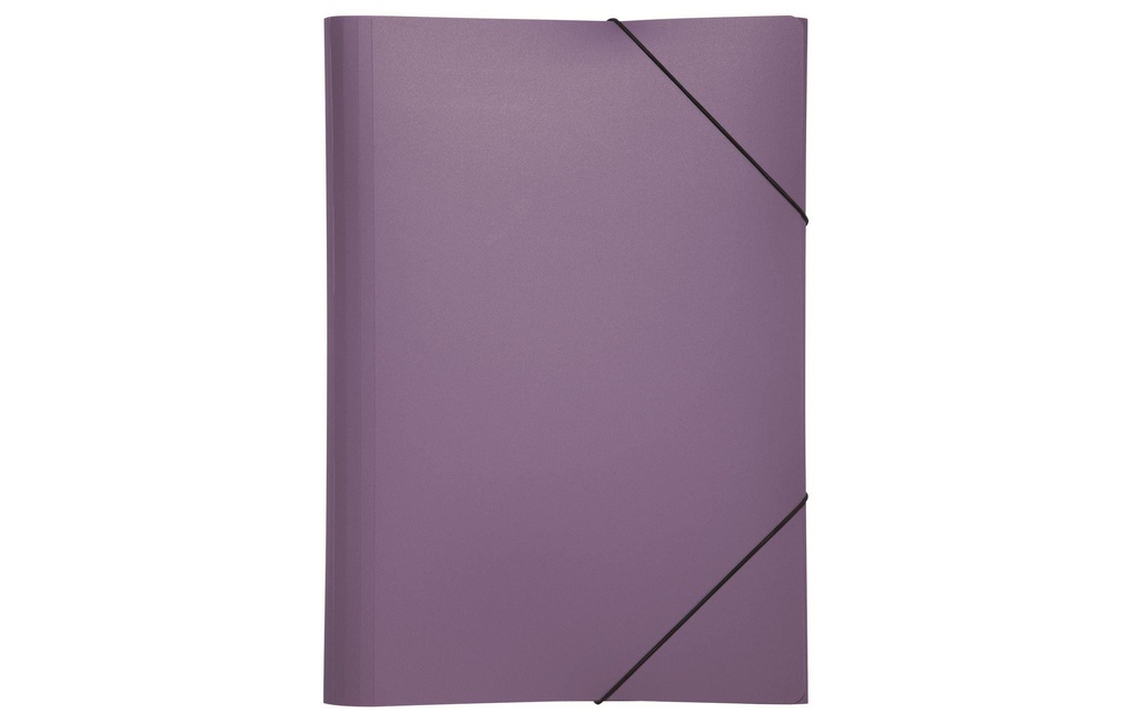 Pagna Portfolio à ruban élastique A4 PP violet