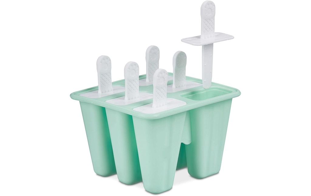 relaxdays Moule à glace Vert/Blanc