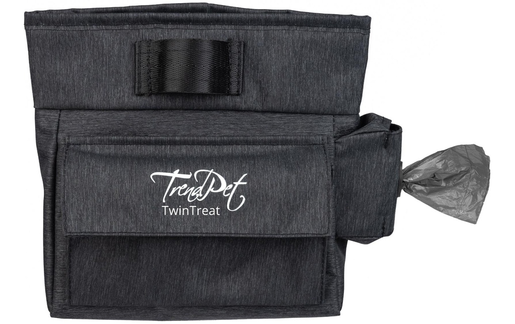 TrendPet Sachets à collation TwinTreat, Gris