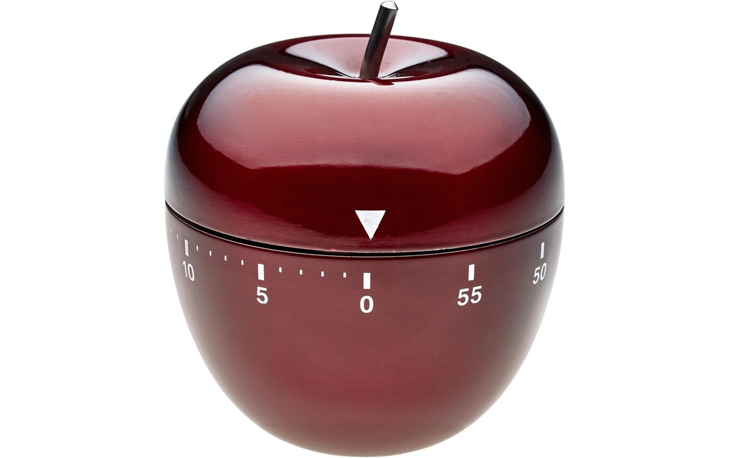 TFA Dostmann Minuteur de cuisine Pomme Rouge