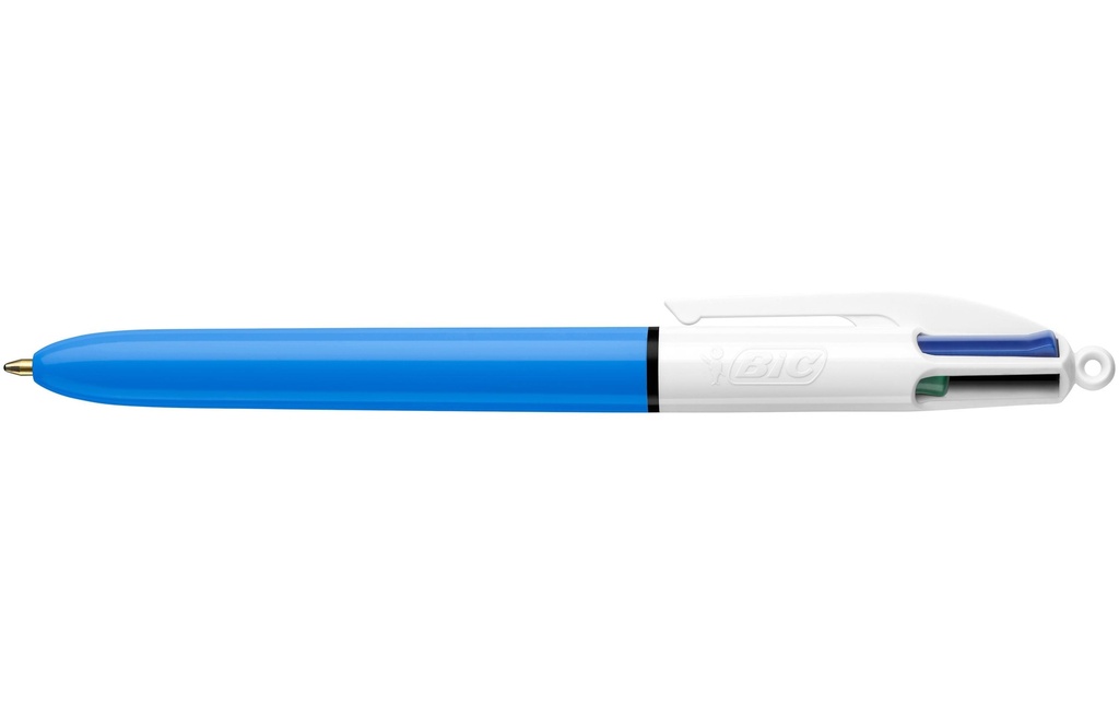 BIC Stylo à bille multicolore Classic 0,32 mm, Bleu/Blanc