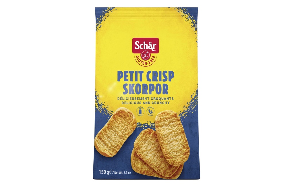 Dr.Schär Pain croustillant Crisp Skorpor sans gluten 150 g