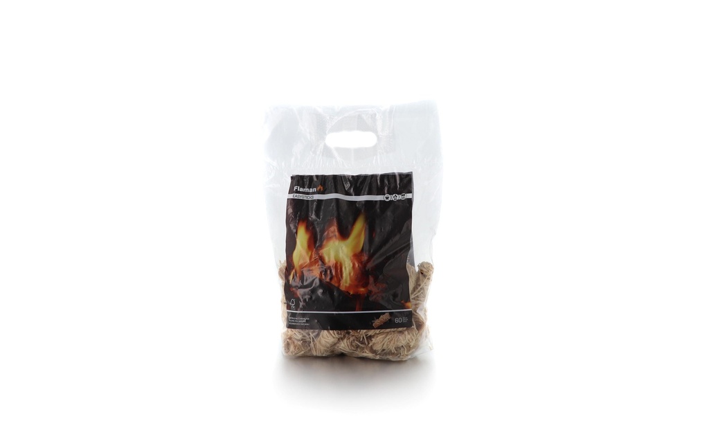 Flaman Allume-feu pour barbecue Easysticks, 60 pièces, FSC