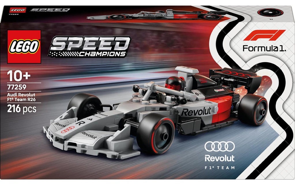 LEGO® Speed Champions Voiture de course Audi Revolut F1 Team R26 77259