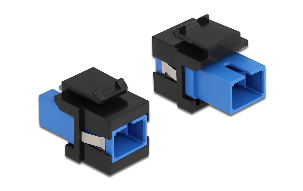 Delock Module Keystone Prise SC à prise SC Blau / Noir
