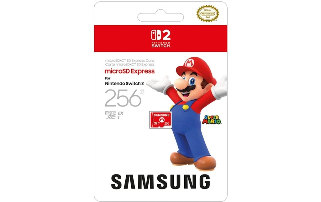 Nintendo Carte microSDXC Samsung Express 256 GB