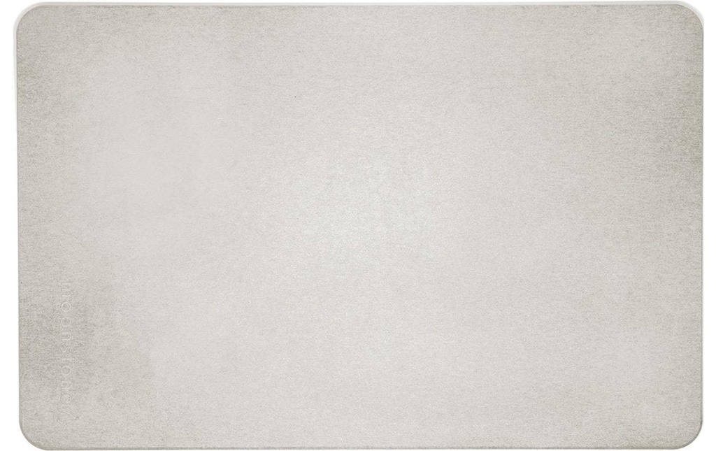 Moonstone Tapis de bain à partir de la diatomite 40 x 60 cm, Blanc