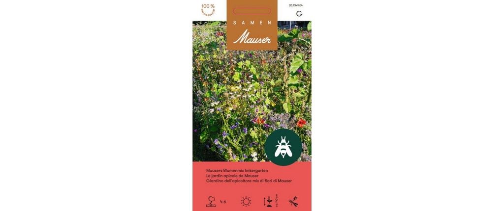 Samen Mauser Mausers Blumenmix Jardin d'apiculture
