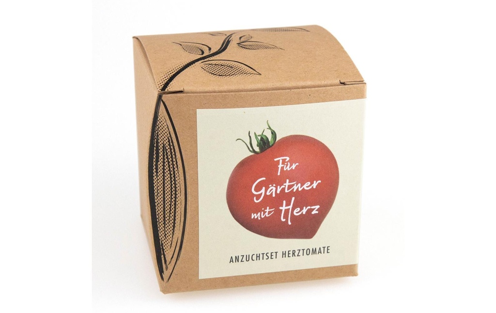 Naturkraftwerk Kits de culture de semis Tomate en forme de cœur avec des semences