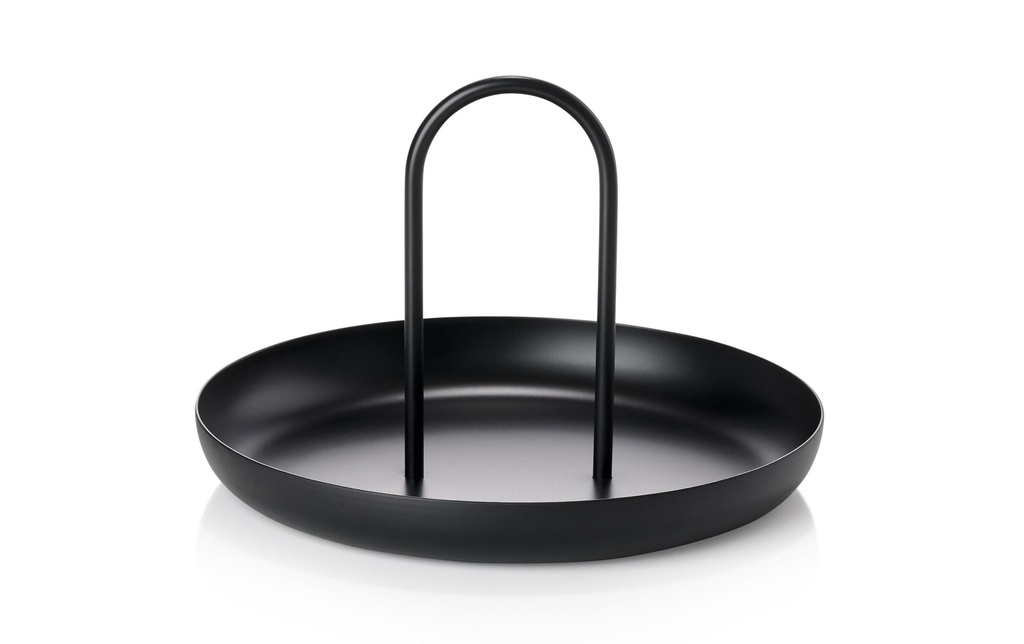 Zone Denmark Plateau de service Single 20 cm, Noir